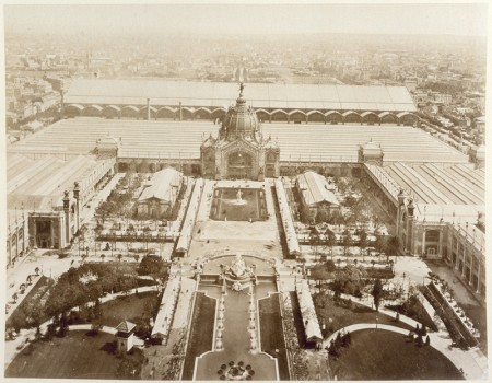 View of the Champ de Mars in 1889